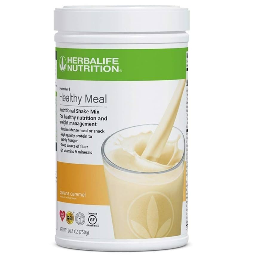 Formula 1 Healthy Meal Nutritional Shake Mix: Banana Caramel 750 g | Herbalife