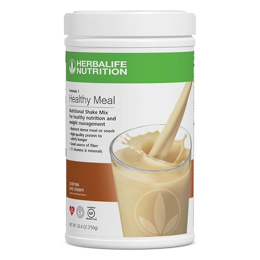 Formula 1 Healthy Meal Nutritional Shake Mix: Pralines and Cream 750 g | Herbalife