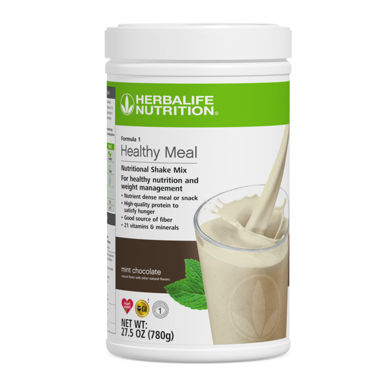 Formula 1 Healthy Meal Nutritional Shake Mix: Mint Chocolate 780 g | Herbalife