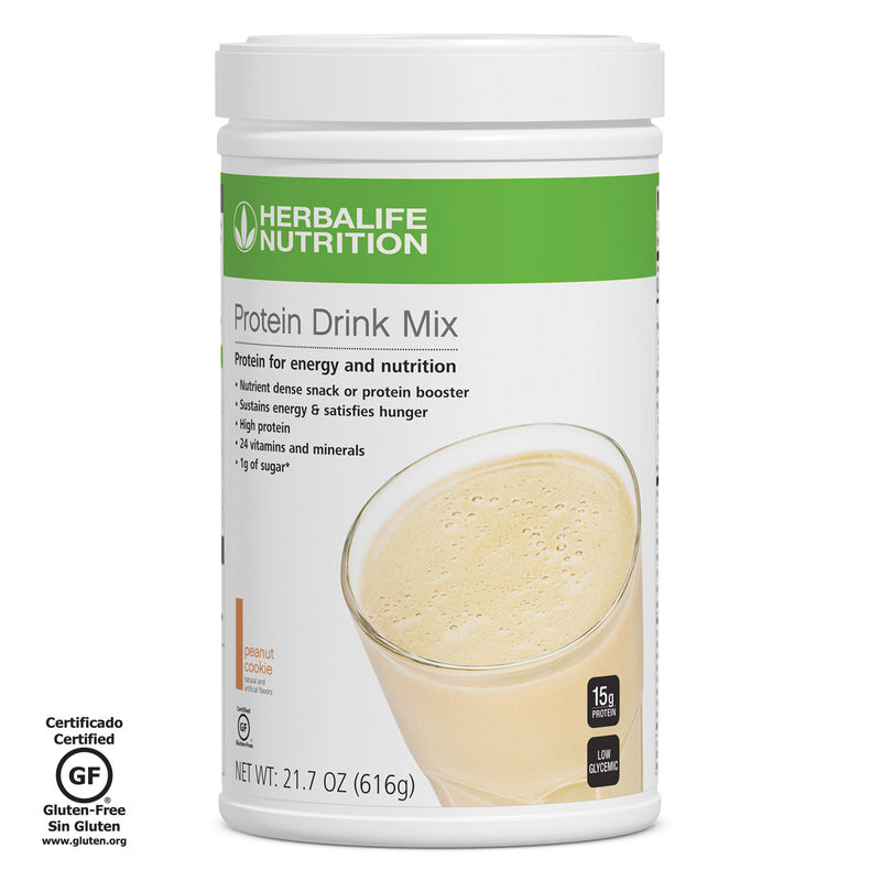 Protein Drink Mix: Peanut Cookie 616 g | Herbalife