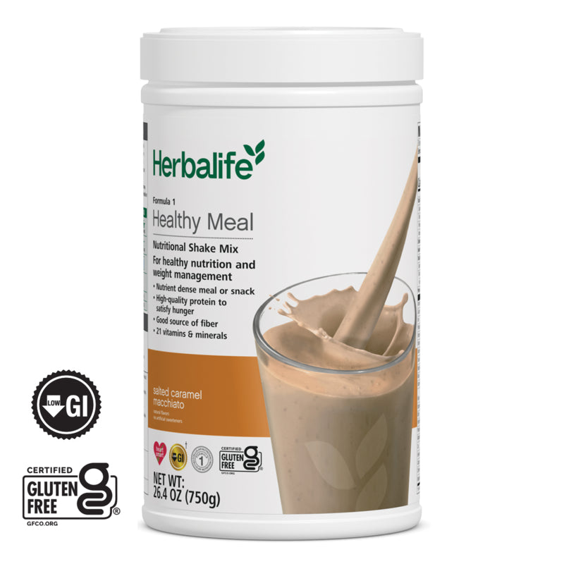 Limited-edition Formula 1 Healthy Meal Nutritional Shake Mix: Salted Caramel Macchiato 750 g | Herbalife