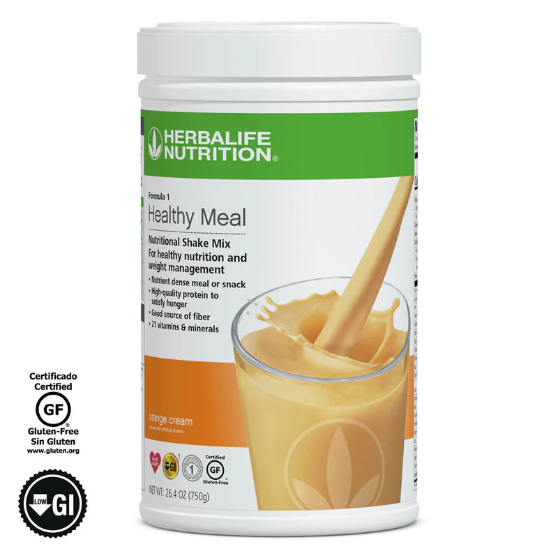 Formula 1 Healthy Meal Nutritional Shake Mix: Orange Cream 750 g | Herbalife