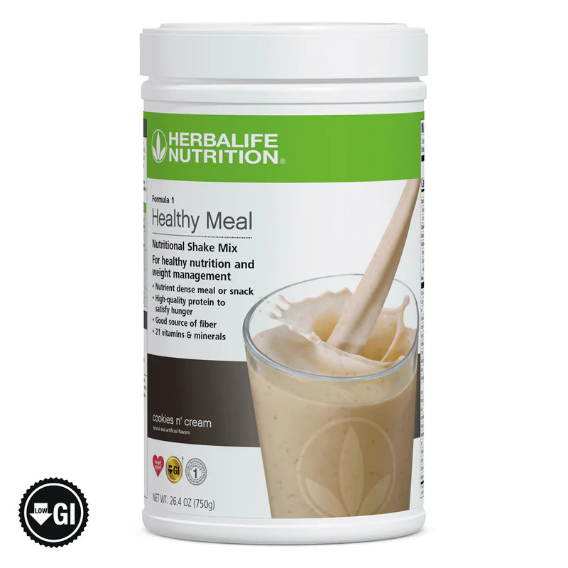 Formula 1 Healthy Meal Nutritional Shake Mix: Cookies 'n Cream 750 g | Herbalife